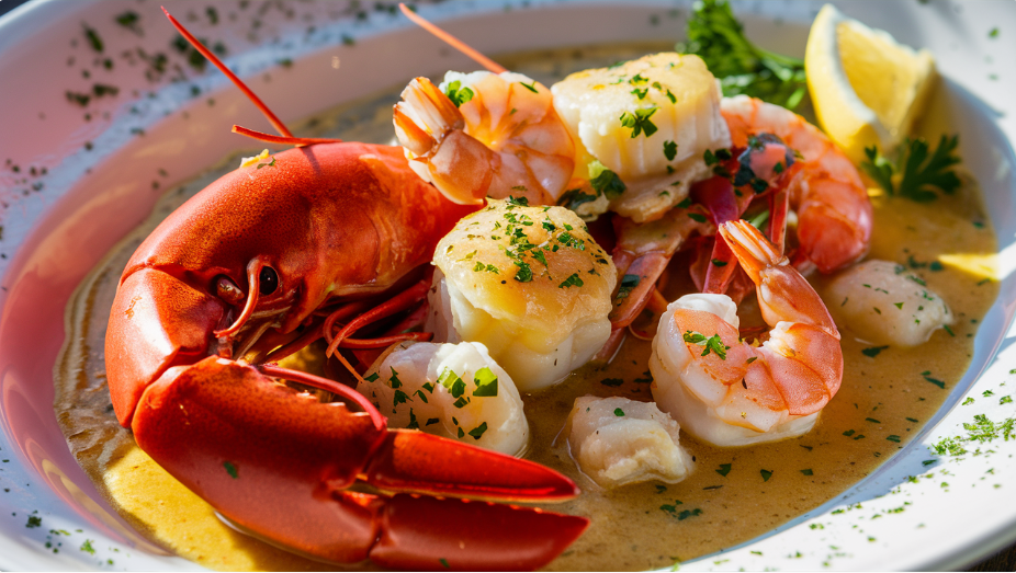 Red Lobster Shrimp and Scallop Parmesan Scampi Recipe